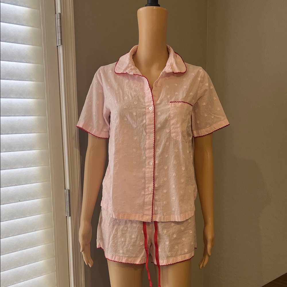 Pink Women's Pajama Set S